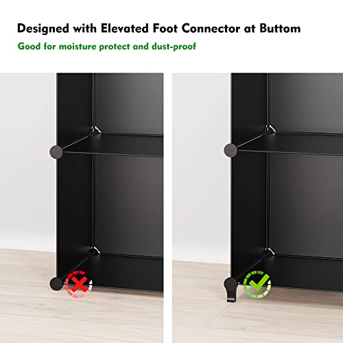 Close up of ABS connector on HOMIDEC organizer