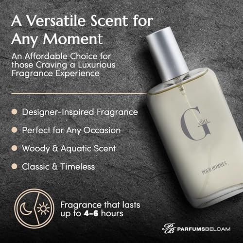 Side profile of G eàu masculine fragrance spray