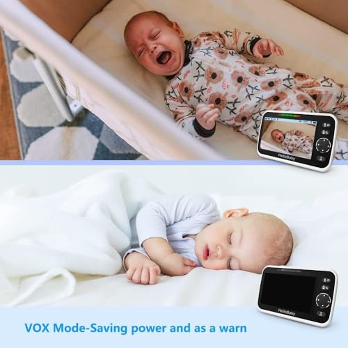 Rear view of HelloBaby camera unit