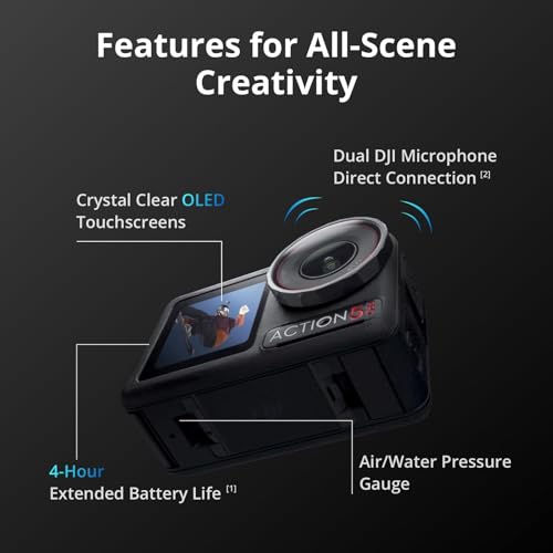 Side profile of DJI Osmo Action 5 Pro waterproof body