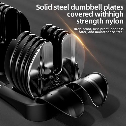 Full pair of Moveta 52.5 lb adjustable weights