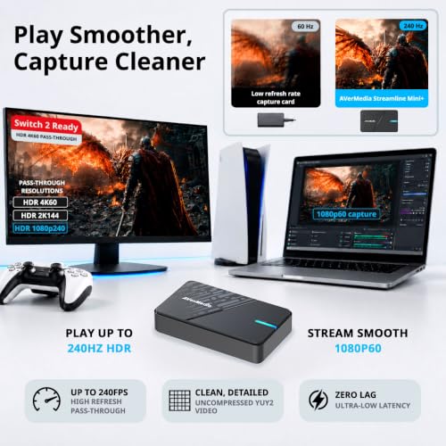 AVerMedia StreamLine MINI+ GC311G2 connectivity