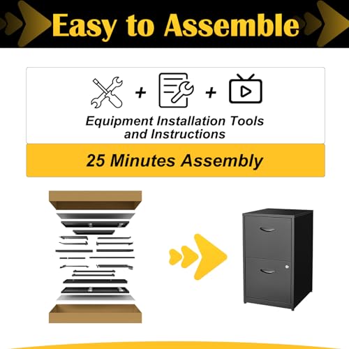 SteeLoong file cabinet as a printer stand
