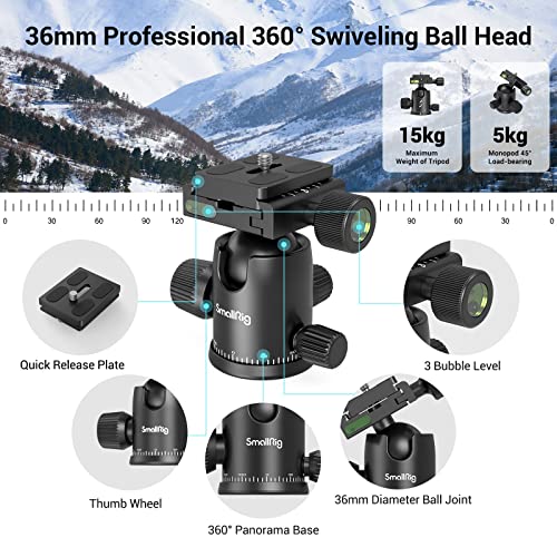 SMALLRIG tripod quick release locks
