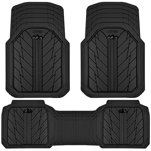 CAR PASS heavy rubber all-weather floor mats