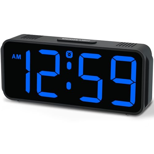 Peakeep MHP6020 digital alarm clock front view