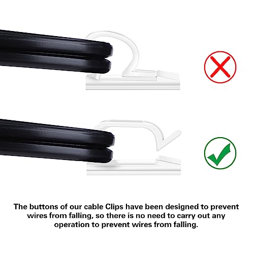Adhesive backing on XHF cord holder
