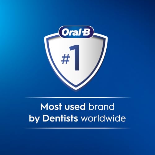 White mint waxed dental floss from Oral-B