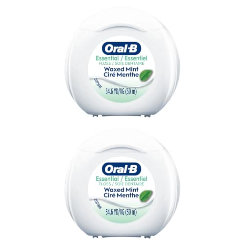 Side profile of Oral-B EssentialFloss 2 pack
