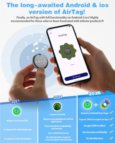 Black Seektag tracker device