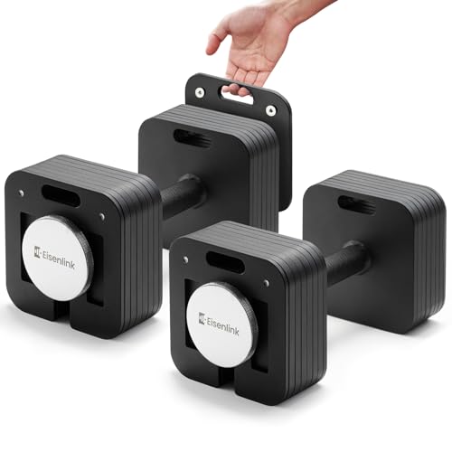 Eisenlink Adjustable Dumbbells 80lbs pair view