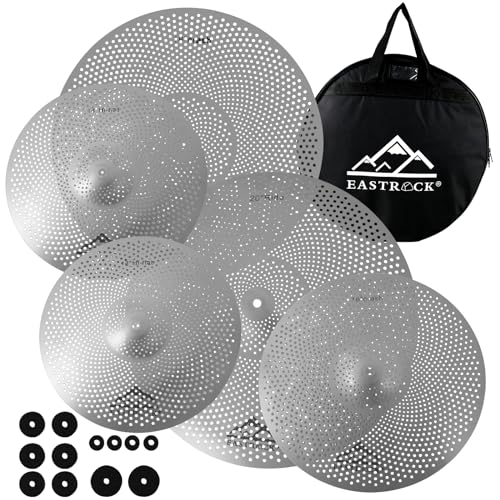 EASTROCK CP-01 5 piece silver cymbal set