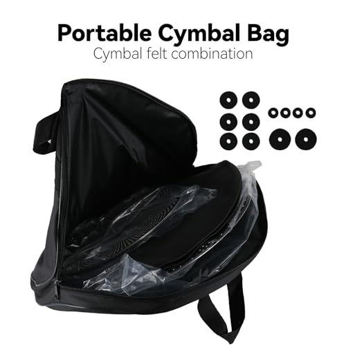 Cymbal felts and mounting accessories