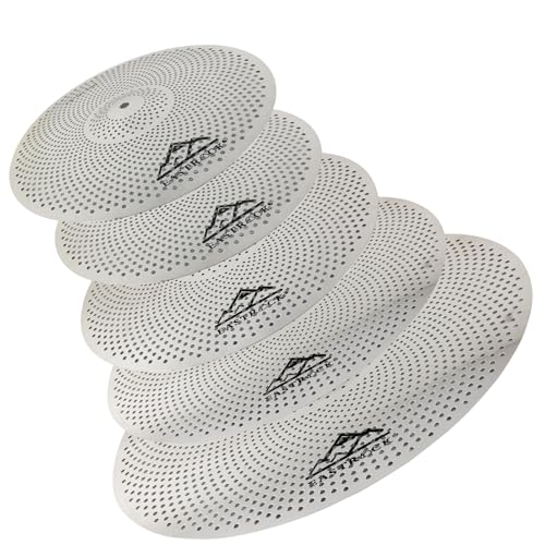 Full EASTROCK cymbal kit in silver