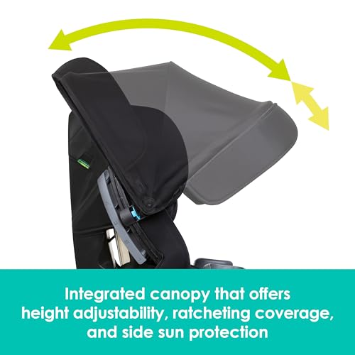 Baby Trend Cover Me interior padding and side wings