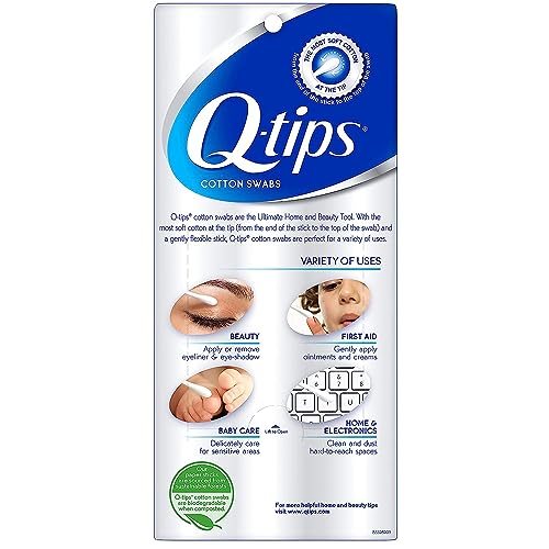 Two packs of Q-tips Cotton Swabs