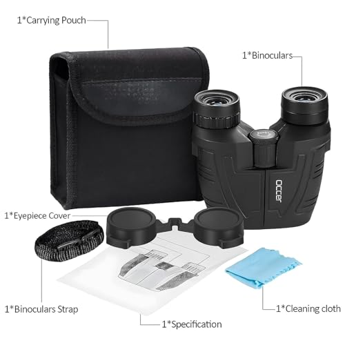 Occer binoculars with included carrying strap