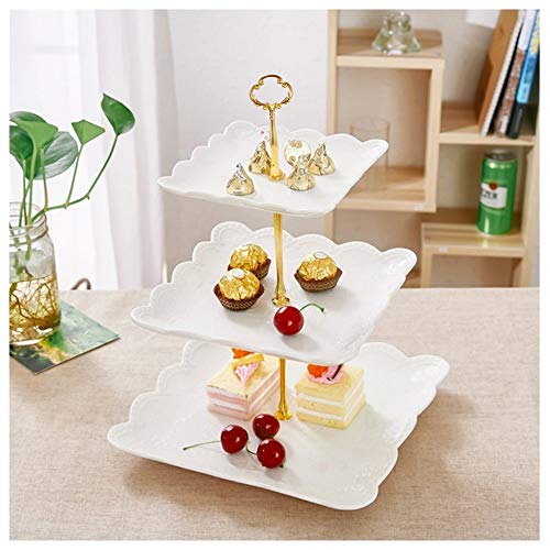 Side profile of the 14.5 inch tiered stand