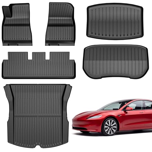 YITAMOTOR floor mats set for Tesla Model 3 Highland