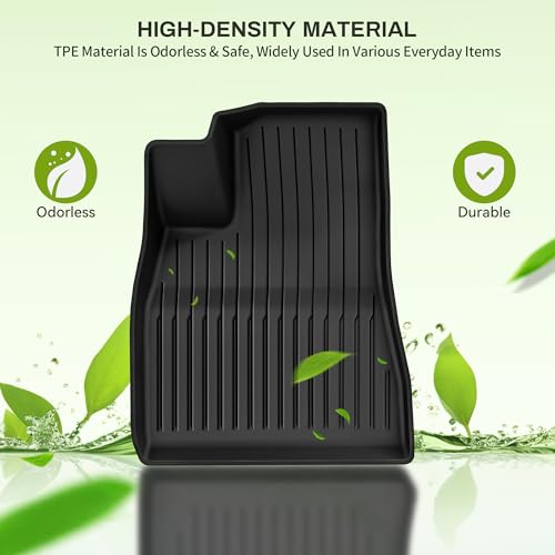 YITAMOTOR black floor mats full 6PCS set