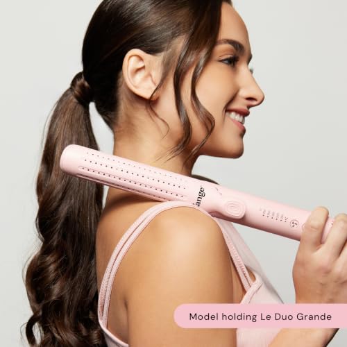 Ergonomic handle and controls on Blush styler