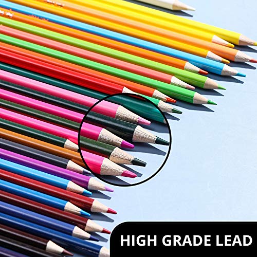 Mr. Pen Colored Pencils for Adult Coloring Books, 36 Pack RQ36 pre-sharpened tips