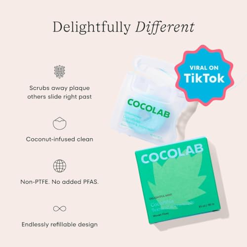 Cocofloss mint scent refill pack