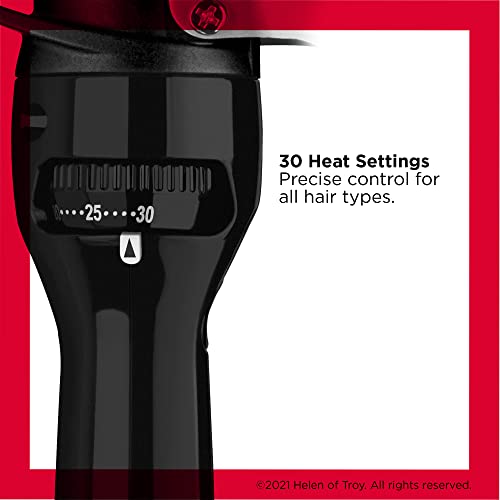 Ergonomic handle and heat dial display