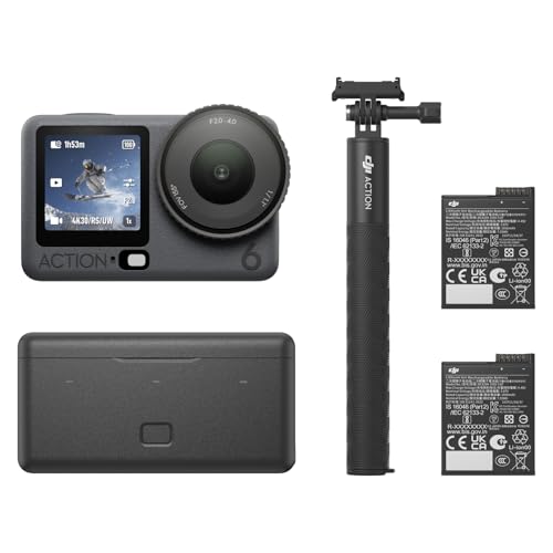 DJI Osmo Action 6 Enhanced Combo front view