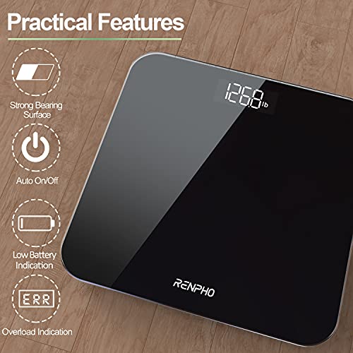 Tempered glass surface of RENPHO Core 1S