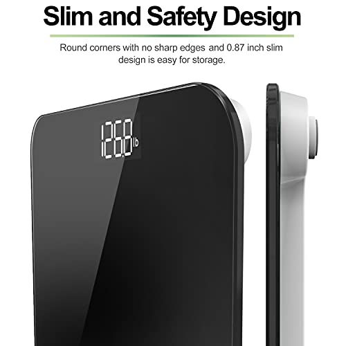 Rounded safety corners of the Core 1S scale