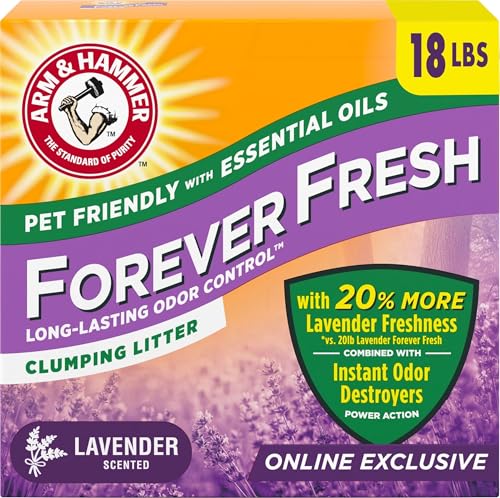 Arm & Hammer Forever Fresh Lavender cat litter bag front