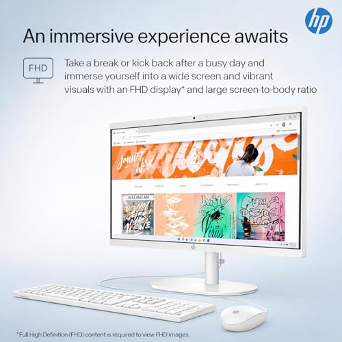 HP 22-inch All-in-One webcam privacy shutter