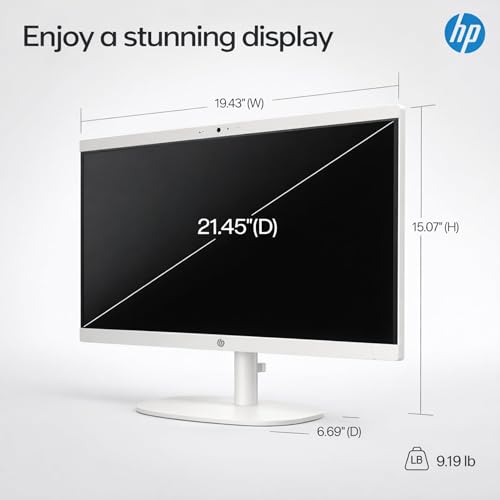 HP 22-inch All-in-One dual stereo speakers