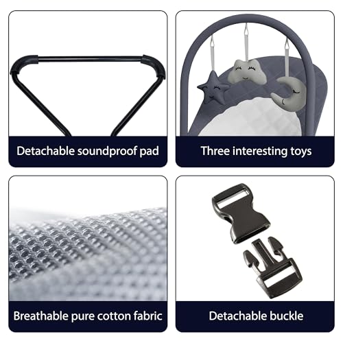 Mommyhug bouncer showing ergonomic tilt angle