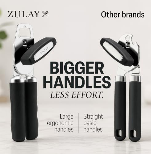 Manual can opener side profile