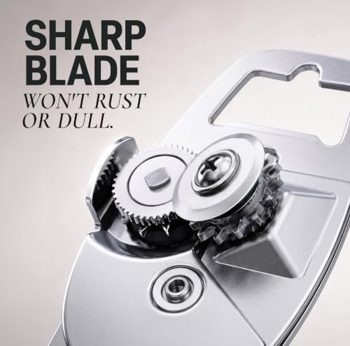 Stainless steel cutting blade detail