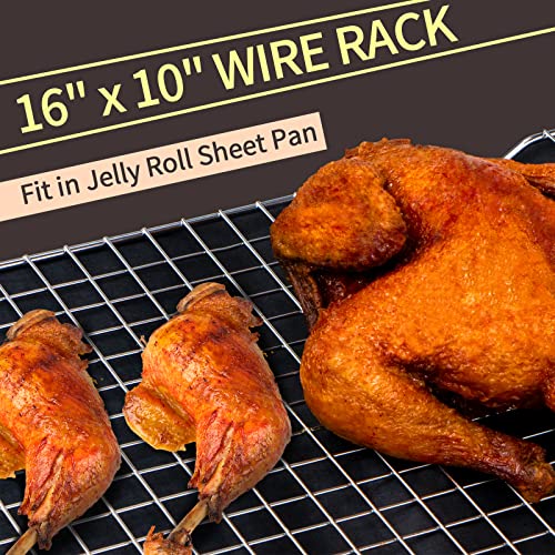 16 by 10 inch cooling rack