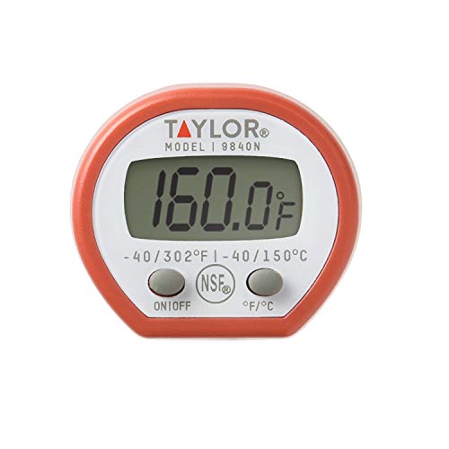 Digital thermometer red handheld model