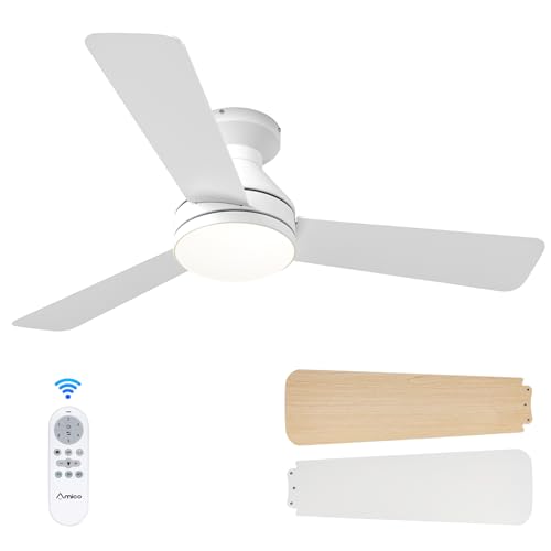 Amico 42 inch white ceiling fan