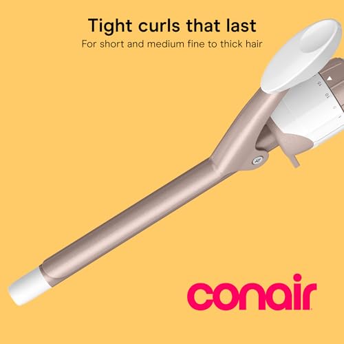 Close up of the 1/2-inch barrel on the Conair curling iron