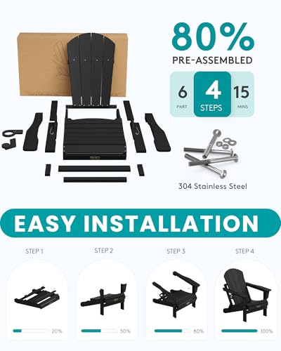 Wide armrests on SERWALL outdoor furniture set