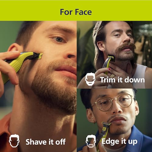 Close up of 360 blade contouring head