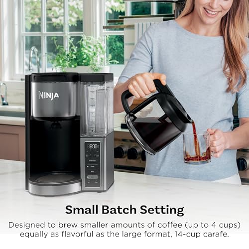 Side profile of the coffee machine