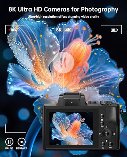 Tecglem professional photography camera rear touchscreen