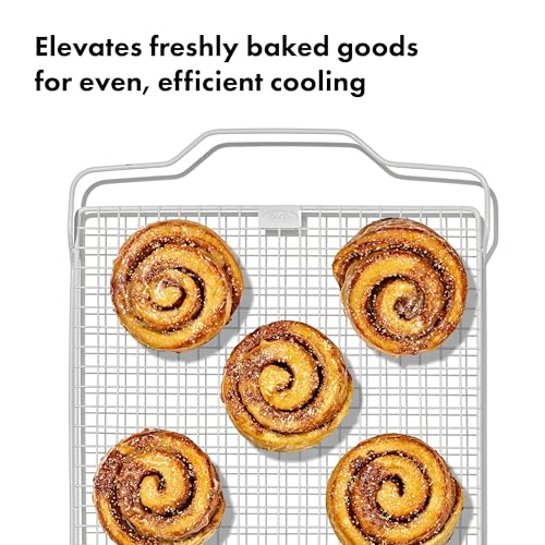 Side profile of OXO cooling rack feet