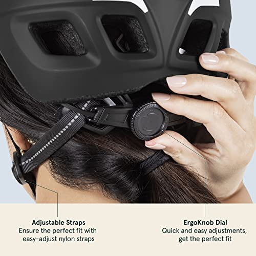 ErgoKnob-2 adjustment dial on Retrospec bike helmet
