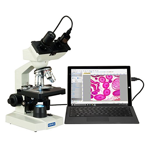 Microscope with 5MP digital camera