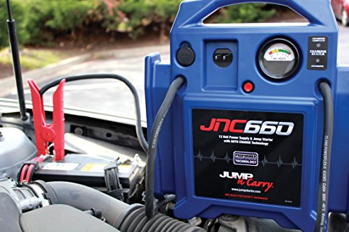 JNC660 jump starter heavy-duty cables