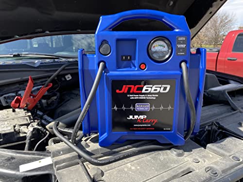 Blue Jump-N-Carry JNC660 side profile